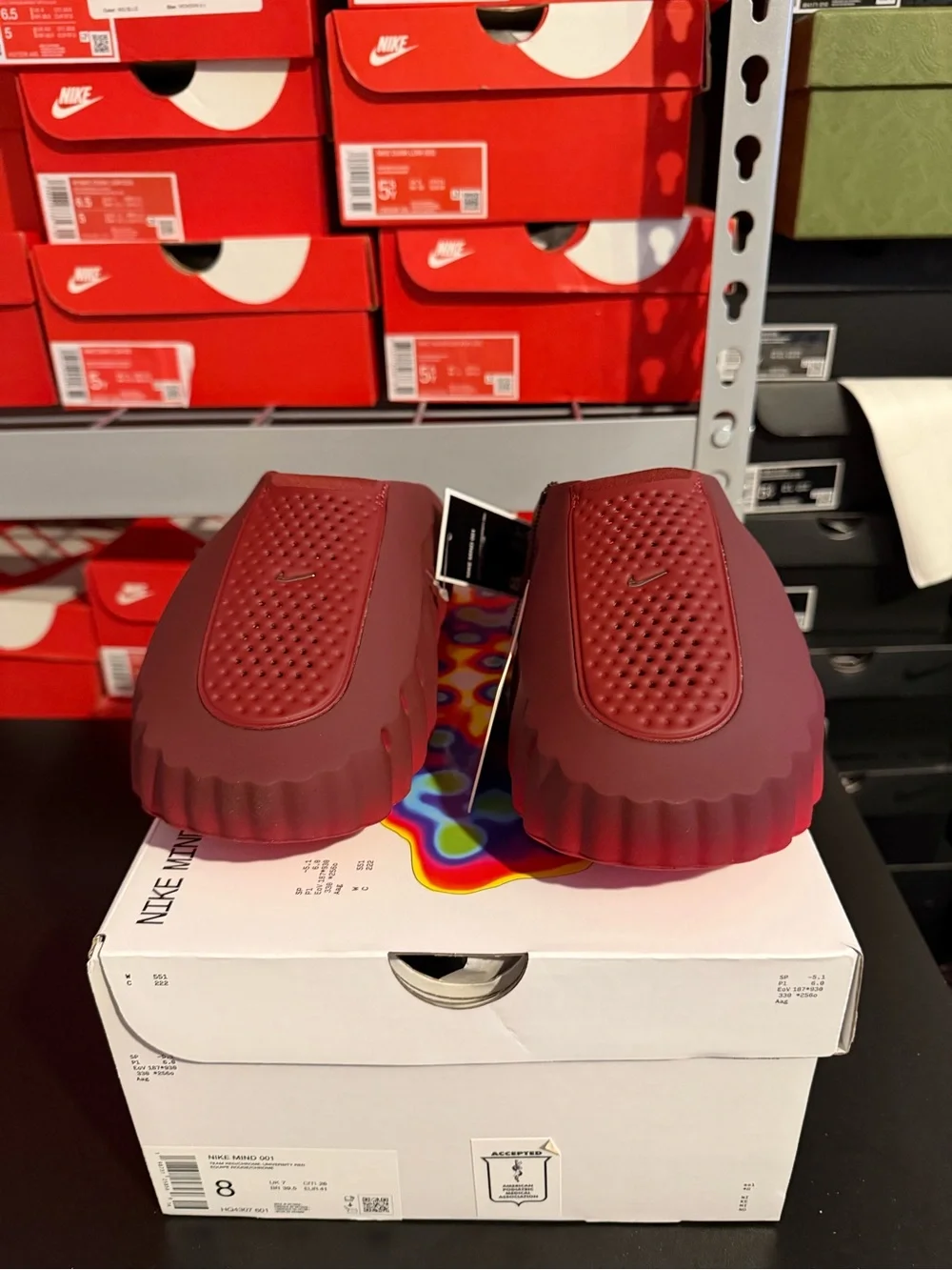 Nike Mind 001 University Red Men Size 8
